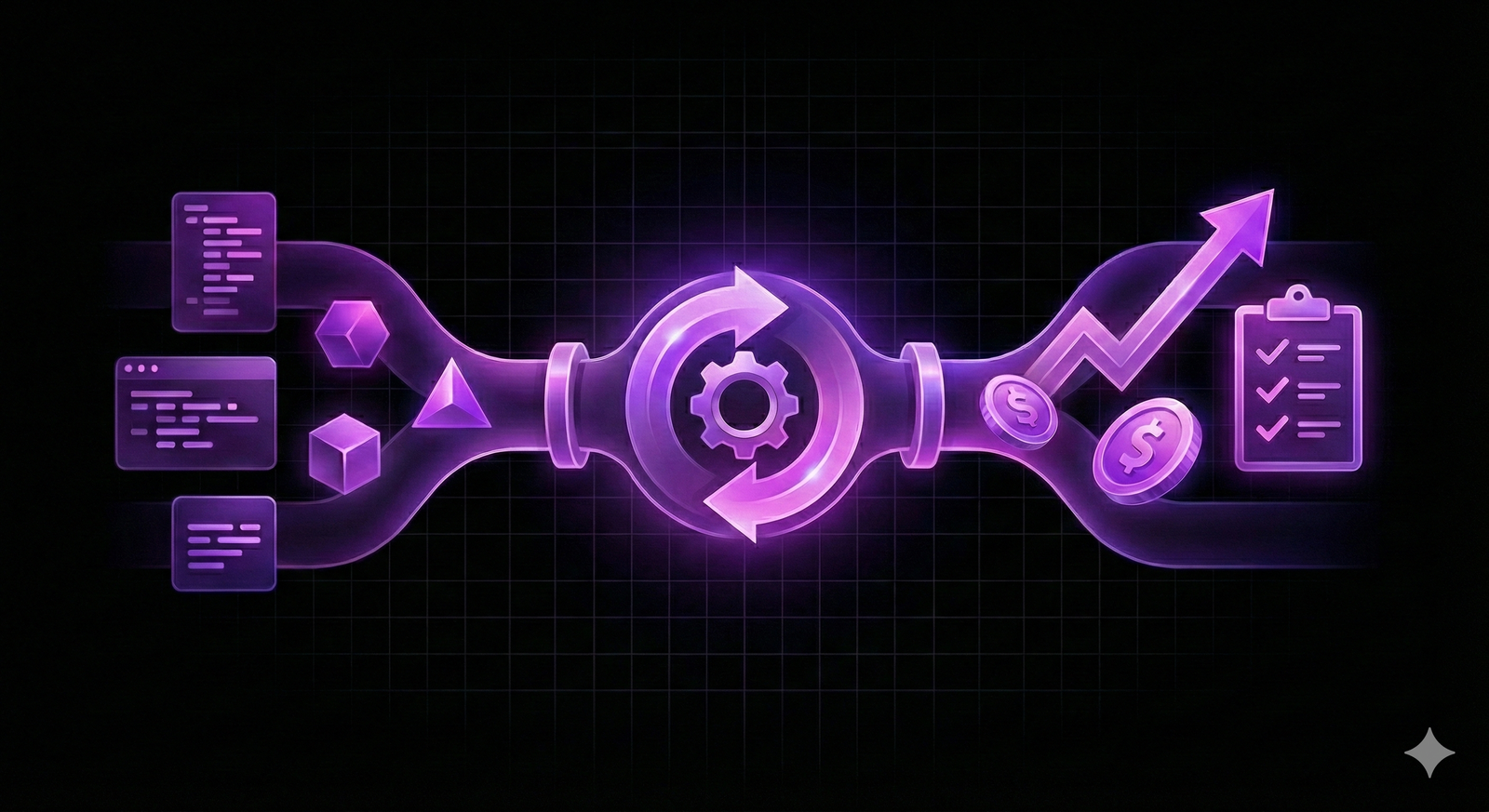 Apiium Ops — process automation architecture diagram